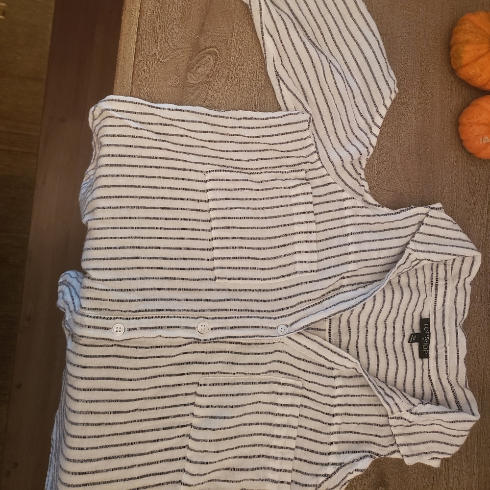 Top Shop Cold Shoulder Blouse